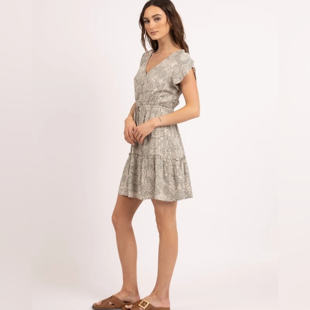 Bootlegger Floral Women's XXL Rayon Dress